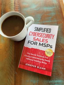 msp sales book and coffee